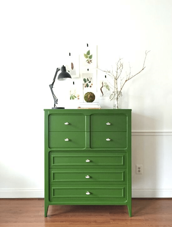 20 Green Painted Furniture Makeovers Craftivity Designs