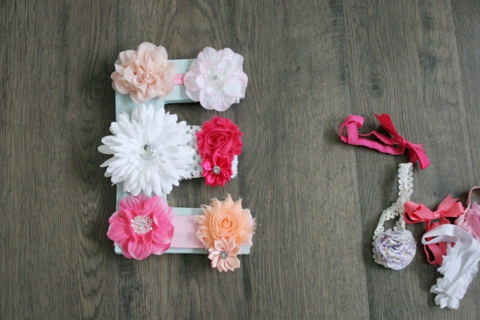 DIY Monogram Wall Decor for a Nursery ORC Wk 3 Craftivity Designs