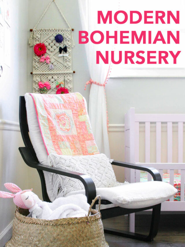 10 DIY Boho Nursery Ideas