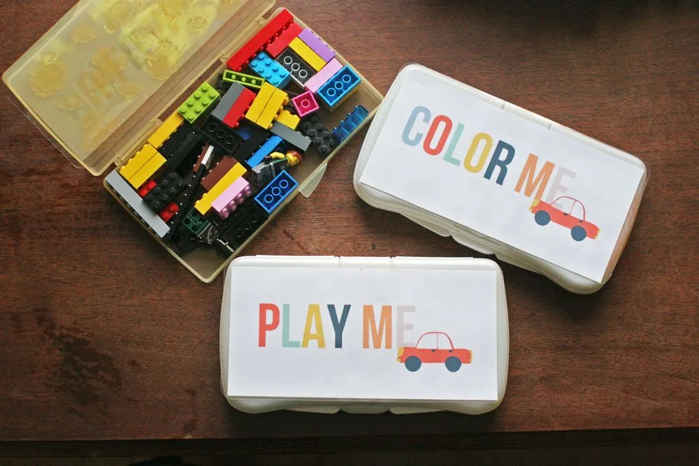 Color Me, Build Me, Play Me, 3 Fun + Free Travel Game Templates and Road Trip Printables