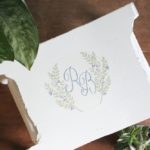 How to Embrace the Imperfections in Heirloom Furniture. How to add a monogram to furniture. Plus, a FREE Printable Laurel Wreath. Craftivity Designs