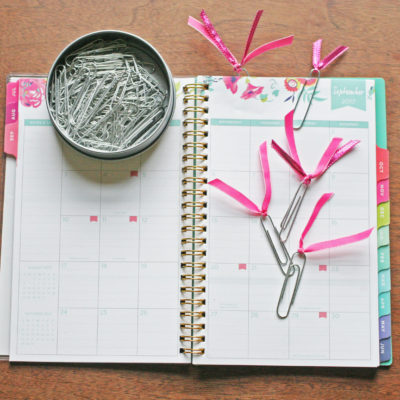 Simple Ribbon Bookmark | 15 Minute Back to School Craft