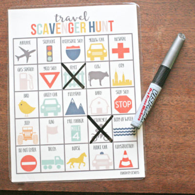 Fun Road Trips with a Free Travel Scavenger Hunt