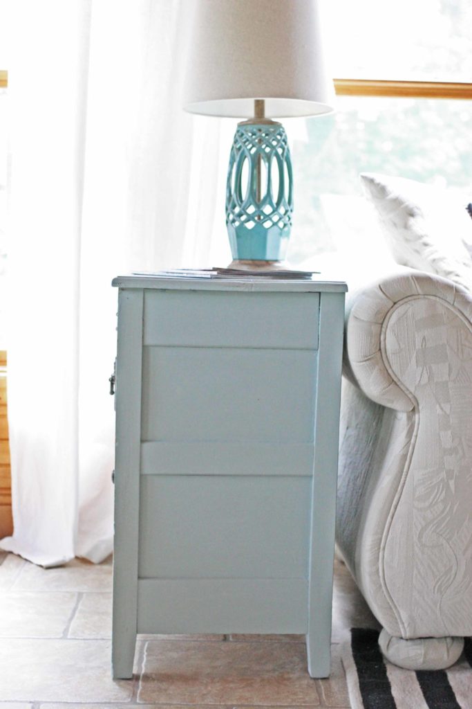 How to Distress Furniture with Chalky Finish Paint. How to Choose Hardware for Vintage Furniture. DecoArt Americana Decor Chalky Finish Paint in Vintage. Painted Furniture Makeovers. @CraftivityD