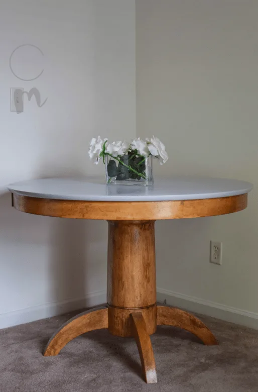 Table by Chic Misfits, Do you have old furniture lying around? Update it! Check out 12 stained furniture makeovers and techniques that will inspire you to get started, today.