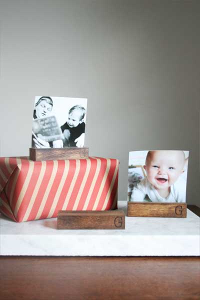 How to Make a Photo Holder | Easy Stocking Stuffer!