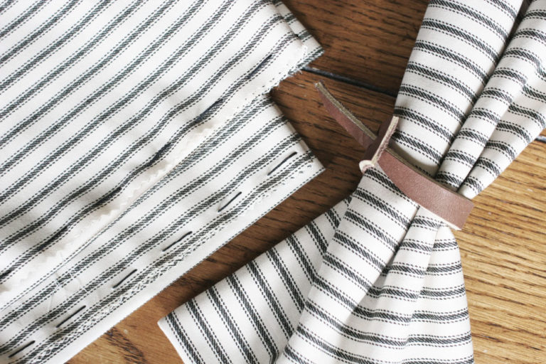 How to Make DIY Napkin Rings From Leather (so easy!)