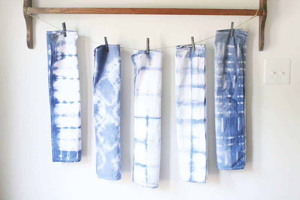 shibori tying techniques