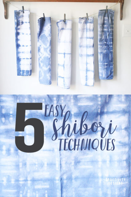 5 Easy Shibori Techniques to Try – Craftivity Designs