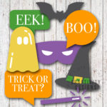 How to Make Halloween Photo Booth Props (+ a Free Printable ...
