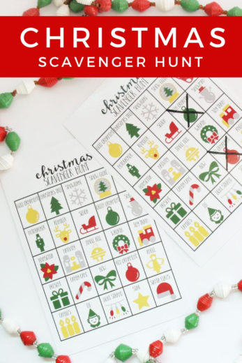 A Fun Christmas Scavenger Hunt for Kids and Adults – Craftivity Designs