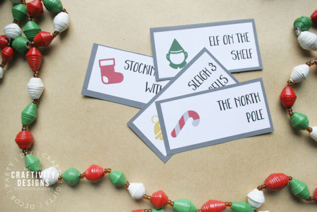 Christmas Charades Free Printable Game – Craftivity Designs