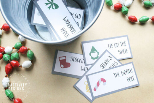 Christmas Charades Free Printable Game – Craftivity Designs