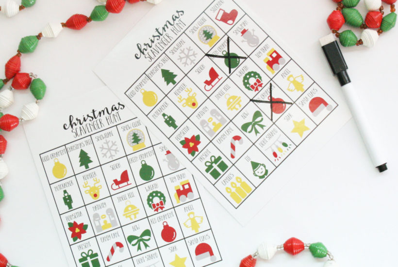 A Fun Christmas Scavenger Hunt for Kids and Adults