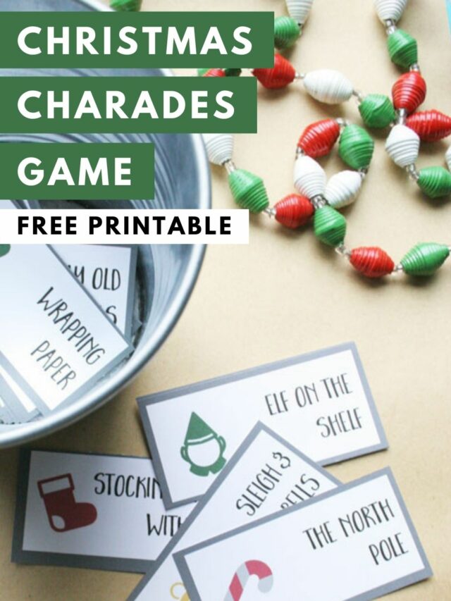 FAMILY CHRISTMAS GAME (Free Printable)