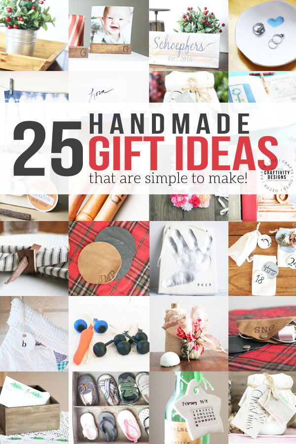 Homemade deals gift ideas