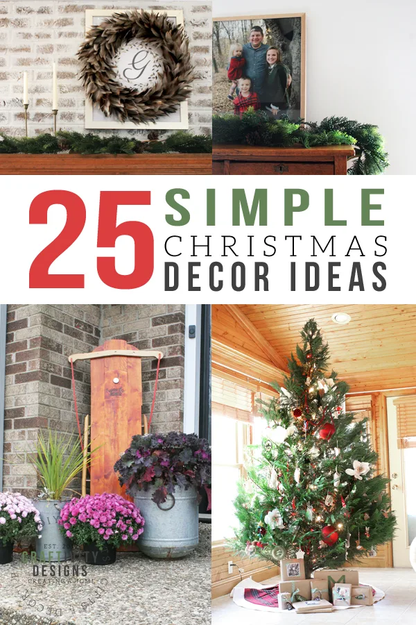 25 Simple Christmas Decorations
