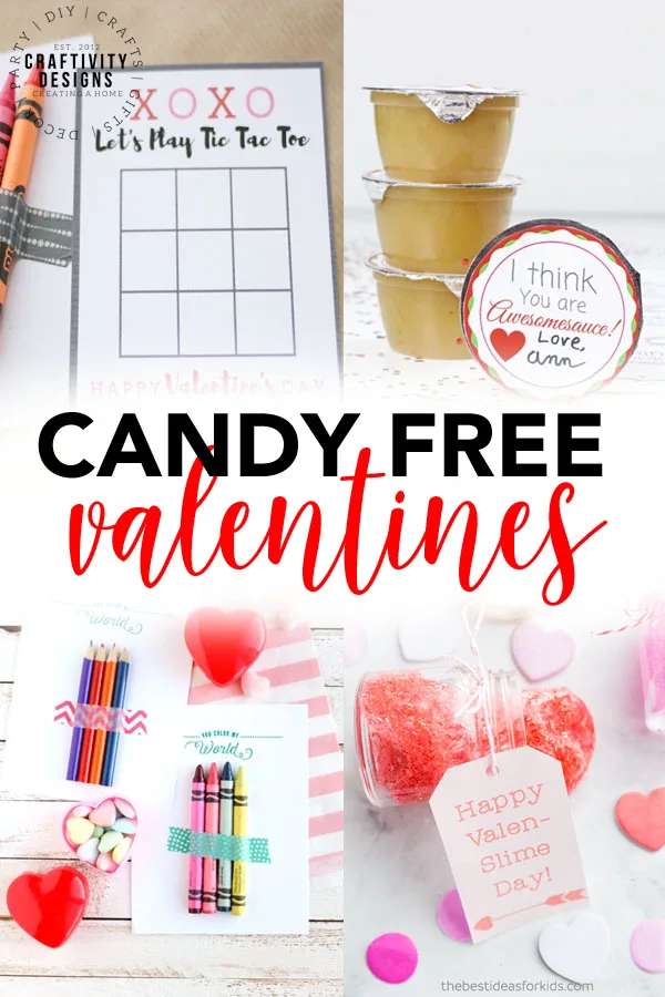 Candy Free Valentines ideas