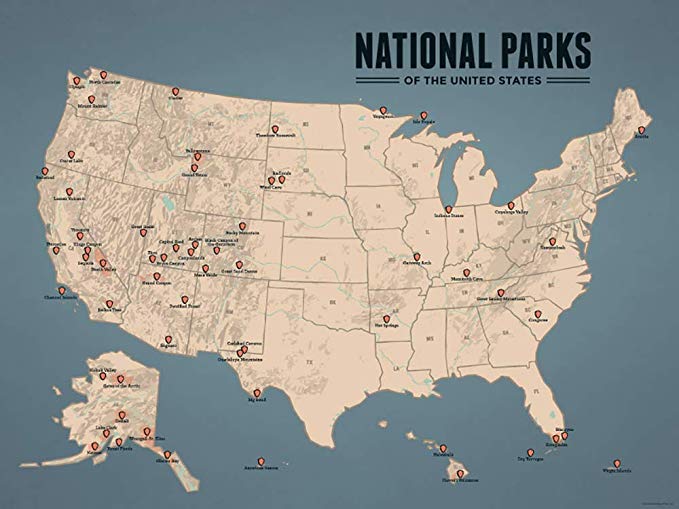 The 15 Best National Park Posters For Your Home – Craftivity Designs