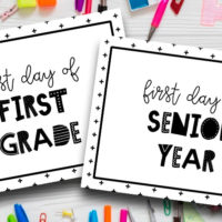 9 First Day of School Signs + Tips for Great Photos – Craftivity Designs