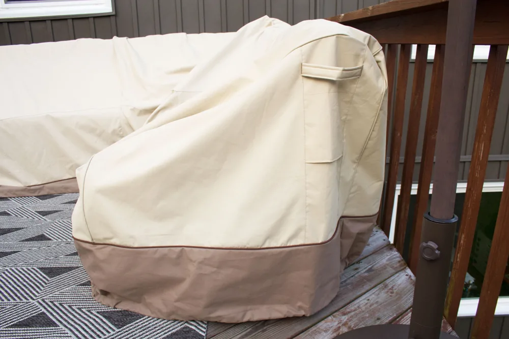 outdoor furniture covers handle