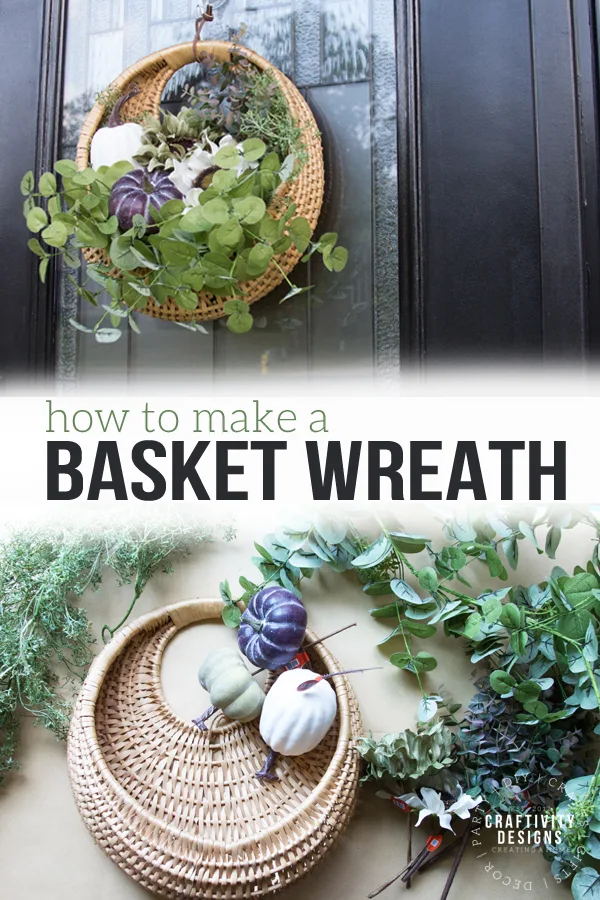 Brambly Fall Front Door Basket DIY - StoneGable