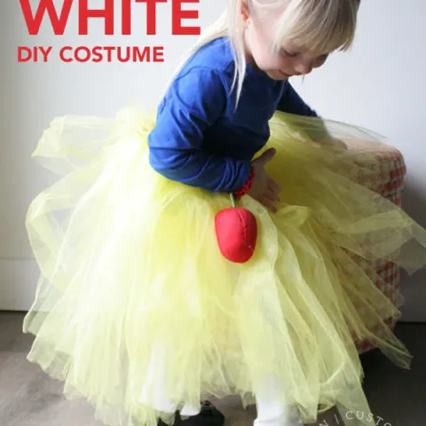 How to Make a DIY Snow White Costume