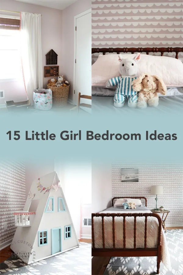 15 Little Girl Bedroom Ideas (Pink Girl's Room Reveal) – Craftivity Designs