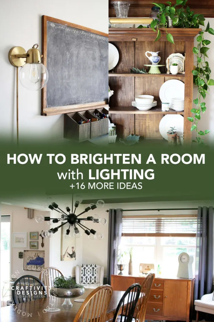 How to Brighten a Dark Room with Lighting, + 16 More Ideas to Lighten a Dark Room