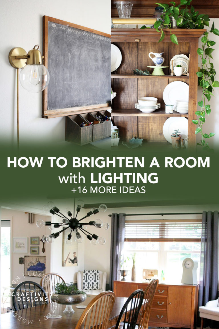 How to Brighten a Dark Room (the Ultimate Guide!) Craftivity Designs