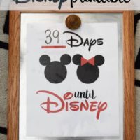 15 Best Disney Countdowns for your Vacation! – Craftivity Designs