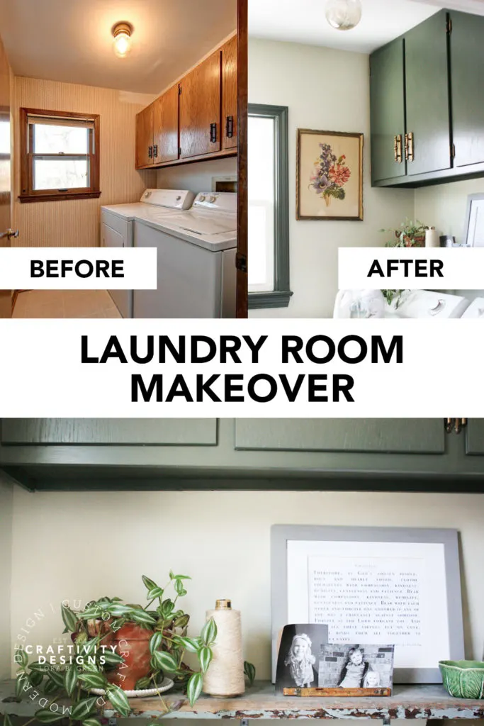 Laundry Room Makeover by Craftivity Designs