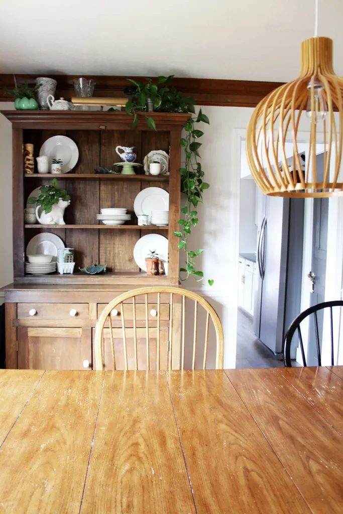 Dining room hutch and cabinet