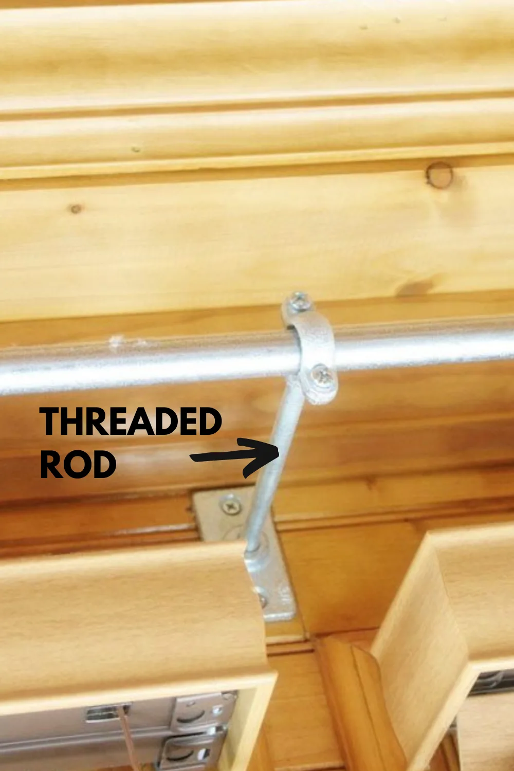 threaded rod for diy long curtain rods