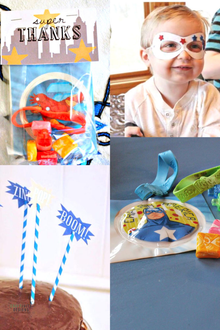 11 Quick and Easy Superhero Party Ideas