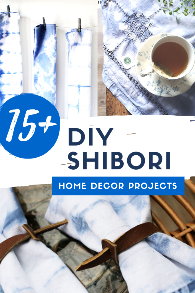 beautiful diy shibori home decor projects