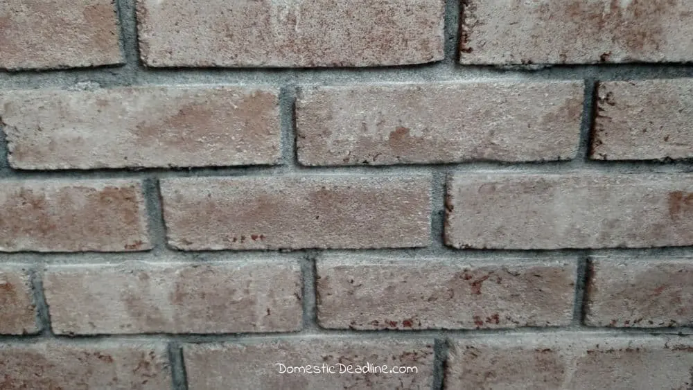 How to Whitewash Brick by Domestic Deadline