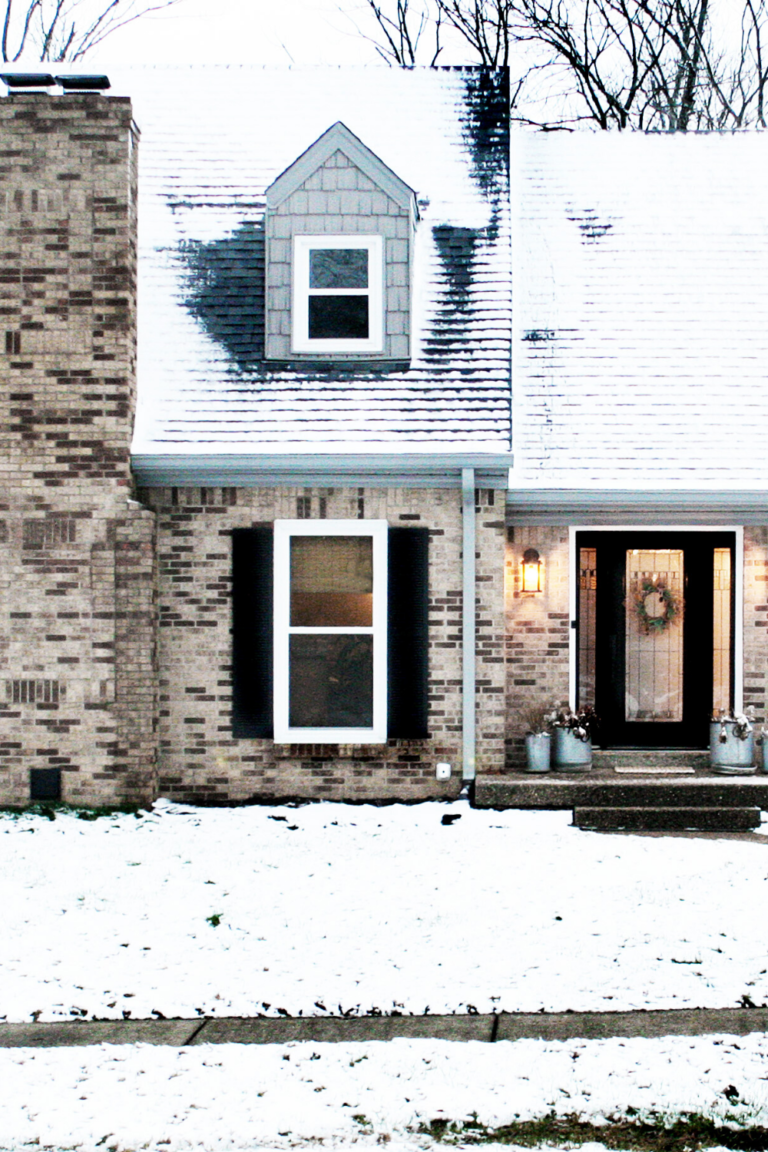 Before & After Photos of German Schmear Exteriors