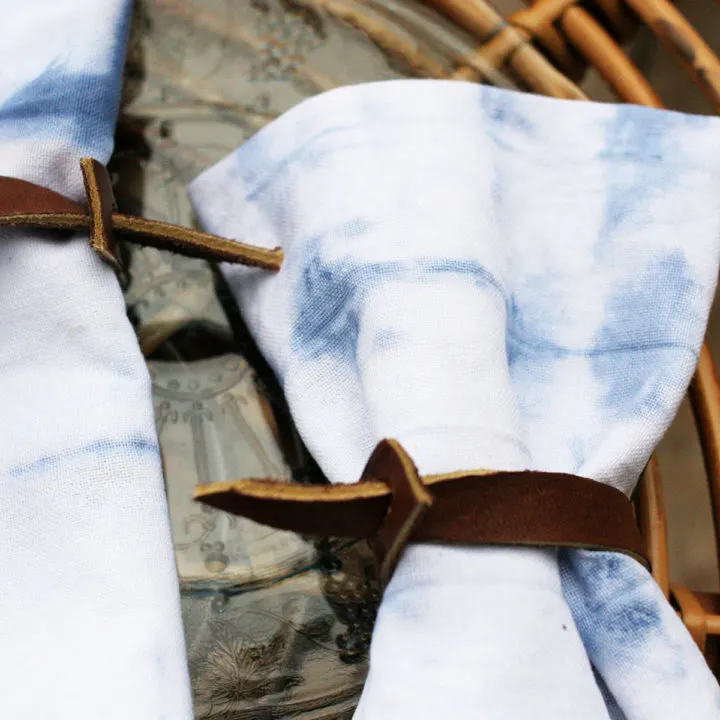 How to Make Shibori Cloth Napkins
