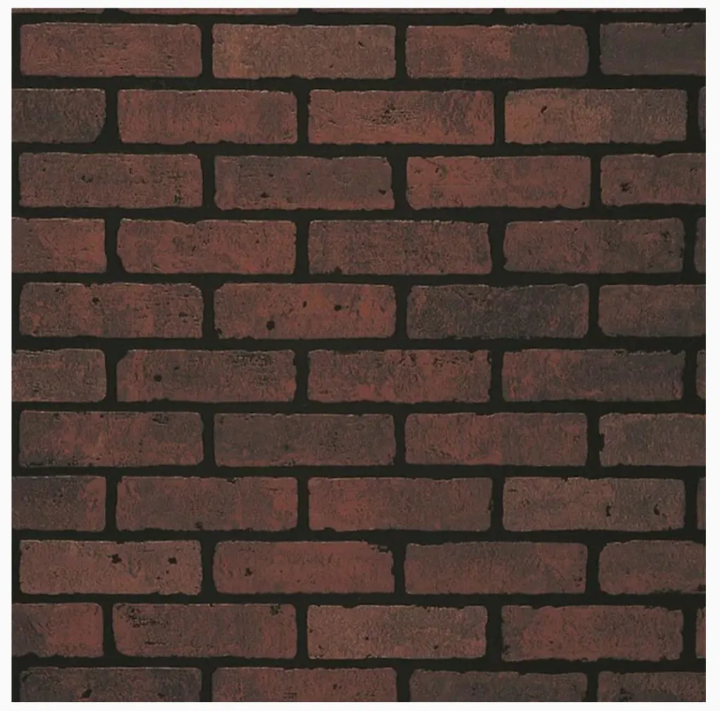 brick wall panel from Lowes