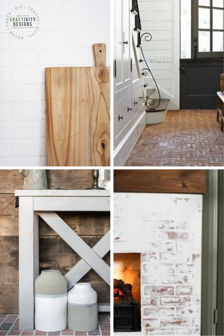 20+ Faux Brick DIY Projects that are Budget-Friendly!