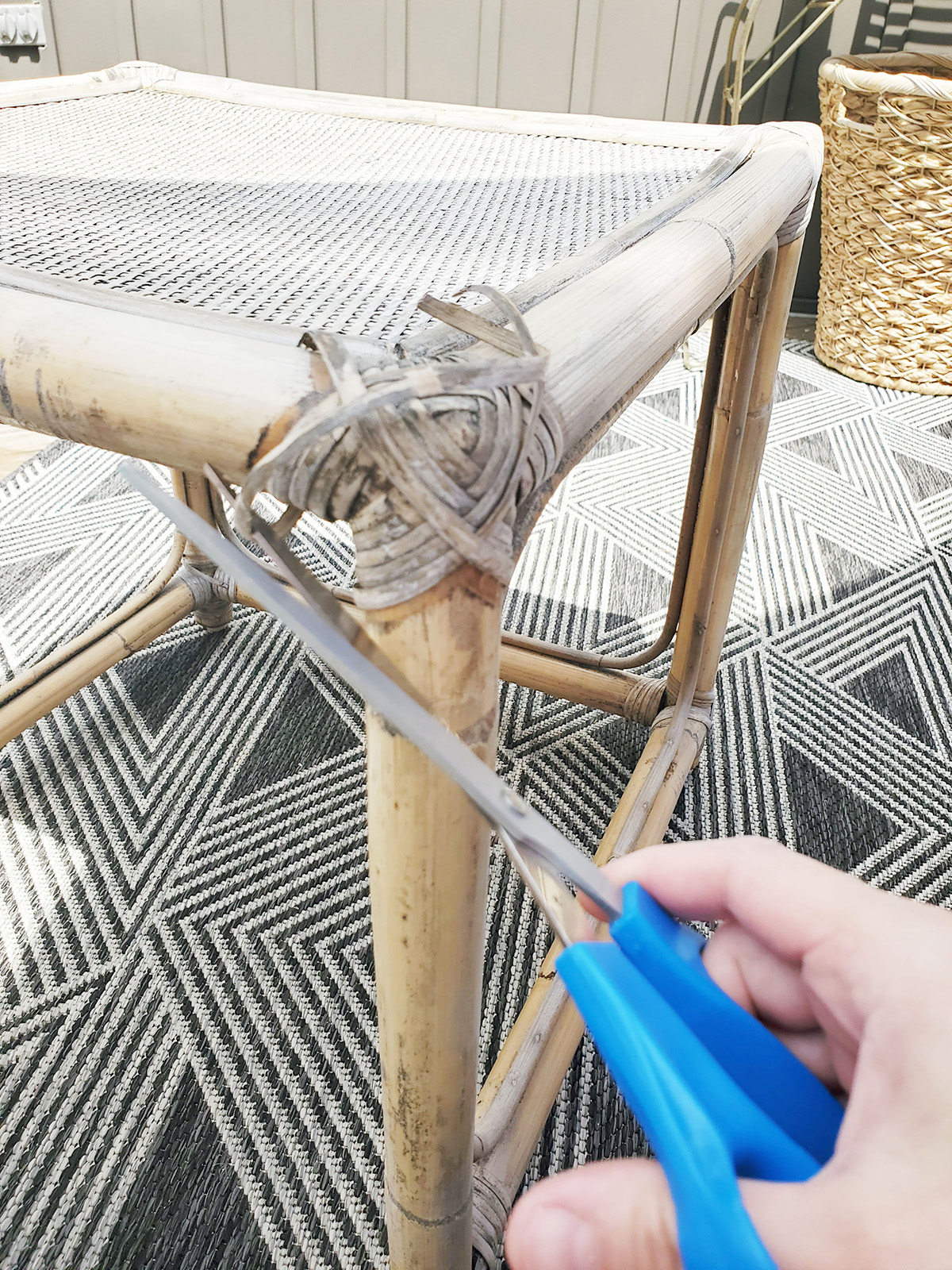cut binder cane, how to repair bamboo