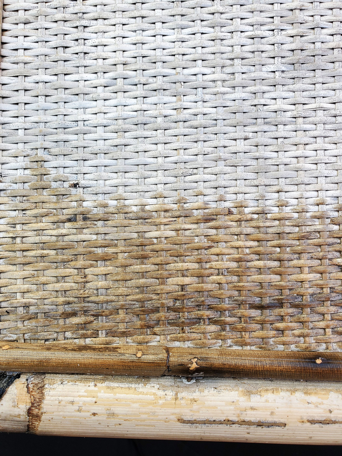 wax binder cane, how to restore bamboo furniture