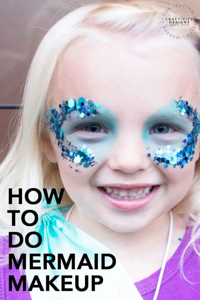How to do Easy Mermaid Makeup for Kids (Halloween Costume) – Craftivity  Designs