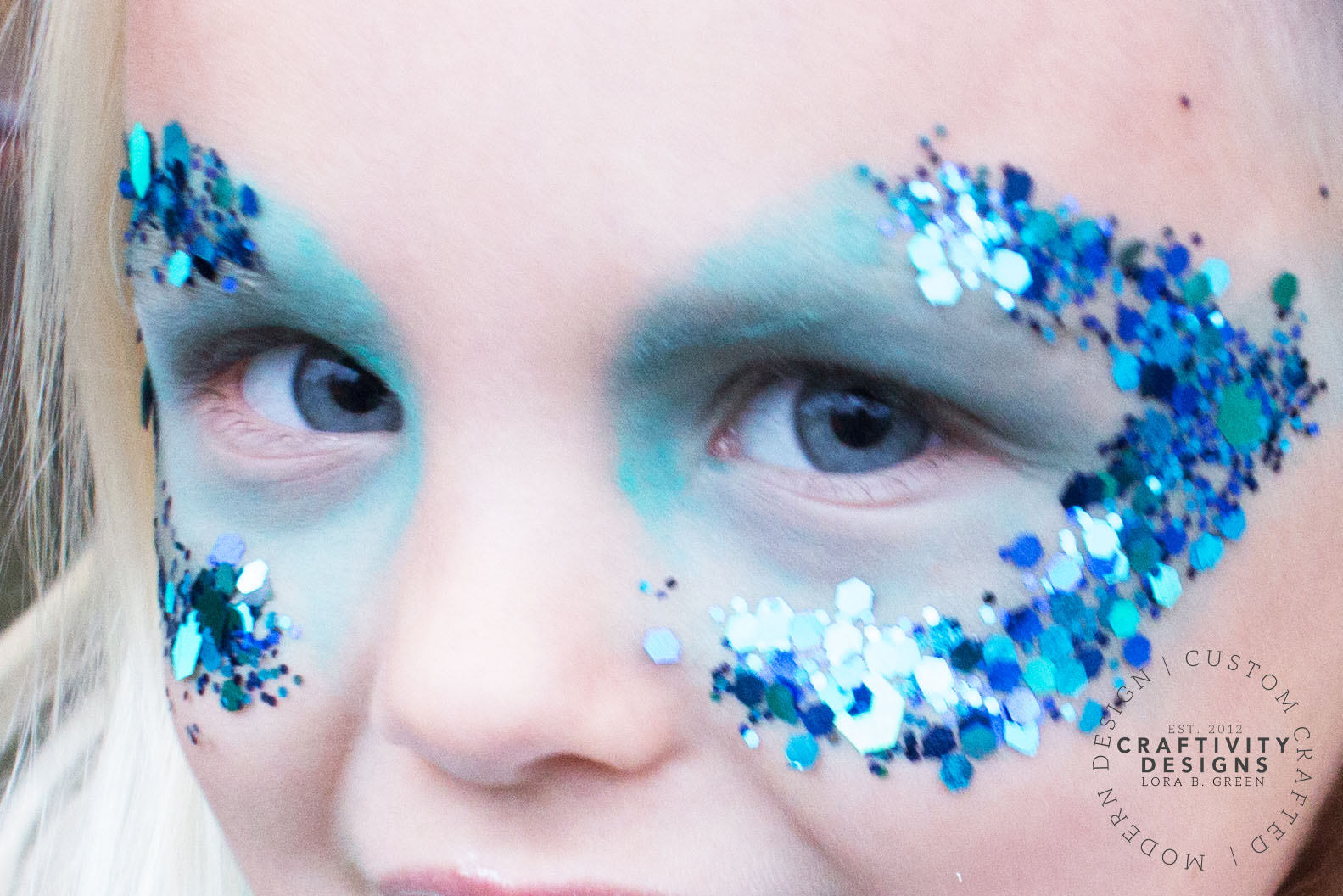 easy mermaid makeup for kids halloween costume