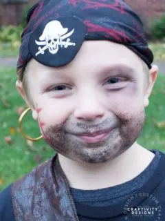 pirate makeup for halloween costume