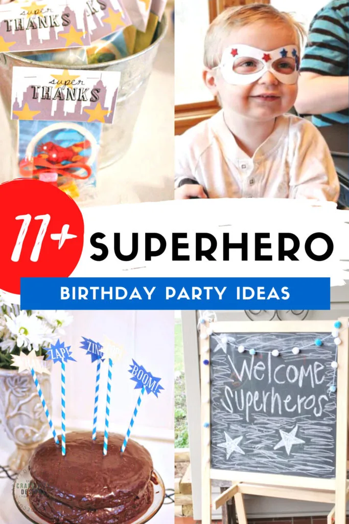 superheroes Birthday Party Ideas, Photo 1 of 1