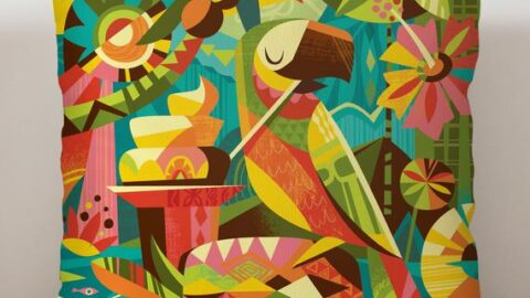 Image for "Parrotdise" Pillowcase&nbsp;