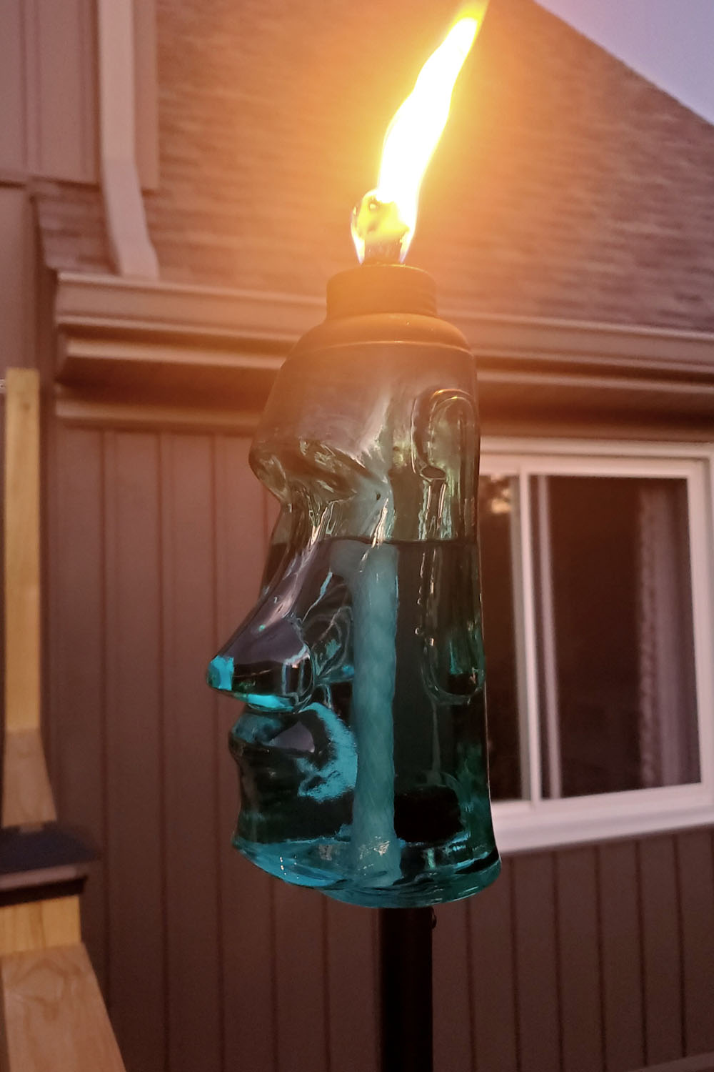 short tiki torches for deck