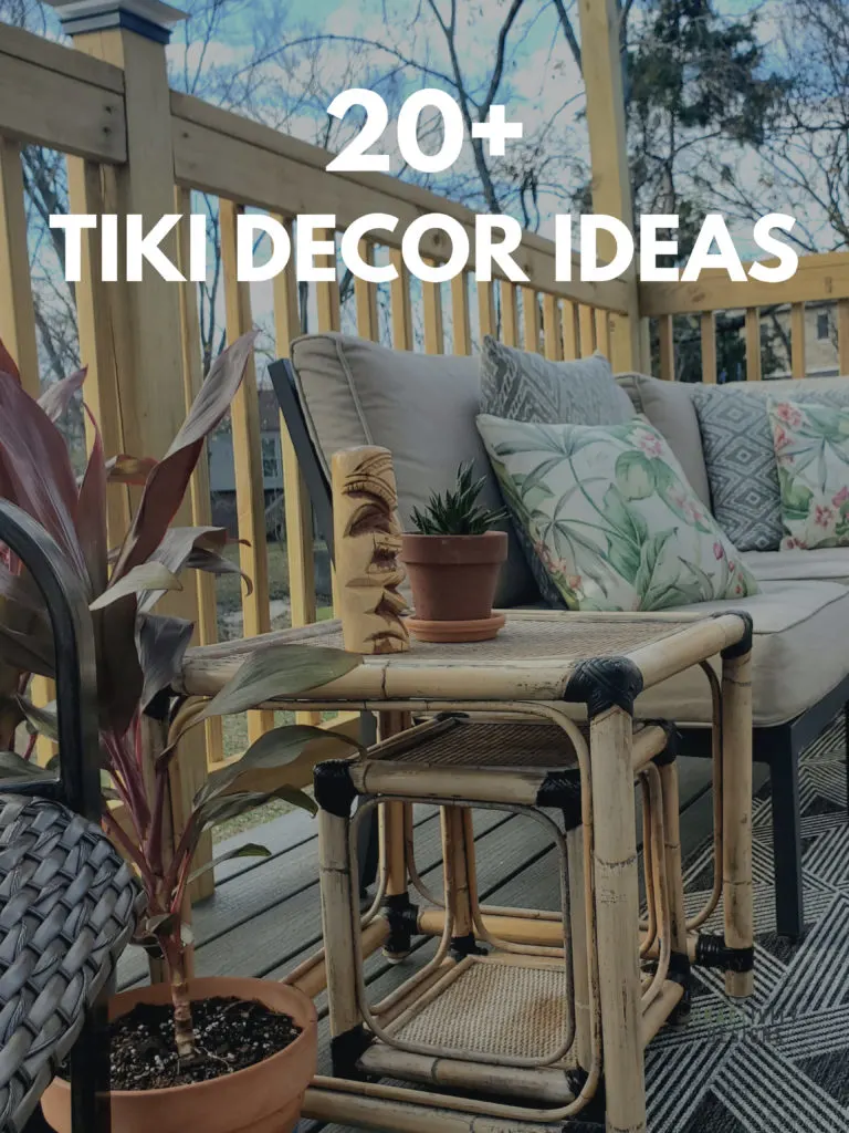 20+ Tiki Decor Ideas
